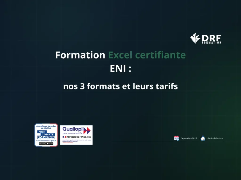 Formation Excel Nos Formules